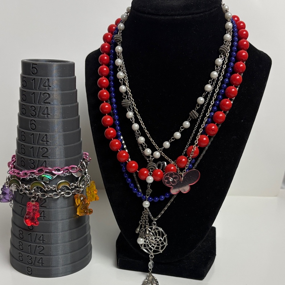 Multicolor Jewelry Bundle Necklace Set